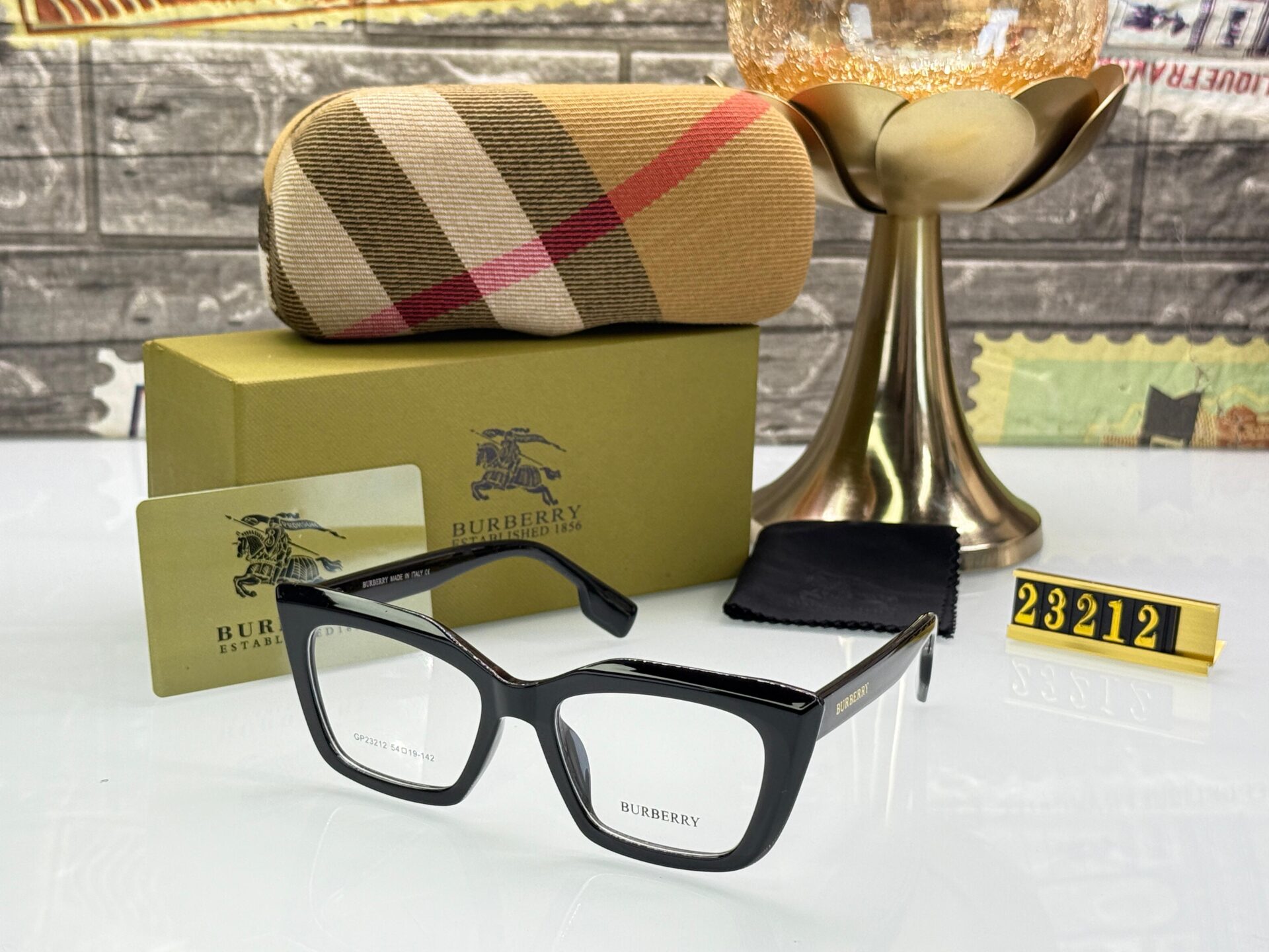 Burberry Unisex Eyeglasses - Image 5