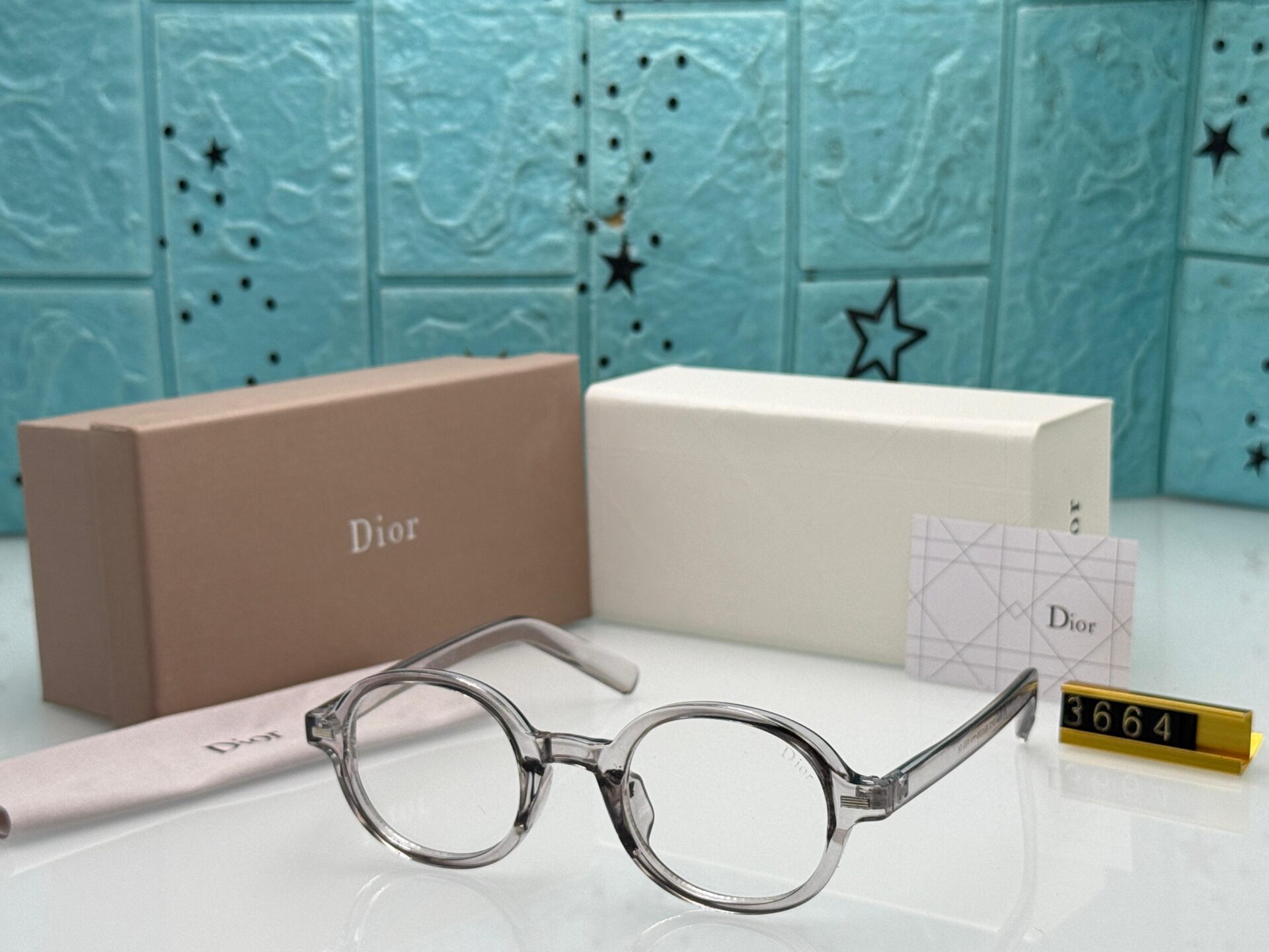 Dior Unisex Eyeglasses - Image 3