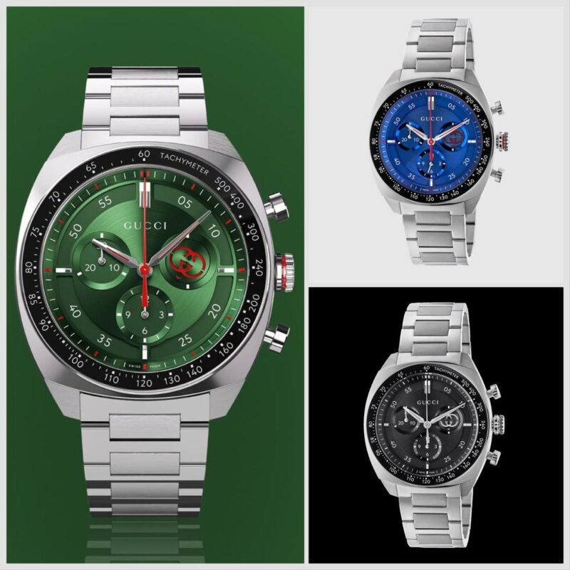 Gucci Interlocking Men's Stopwatch Chronograph Watch 41mm