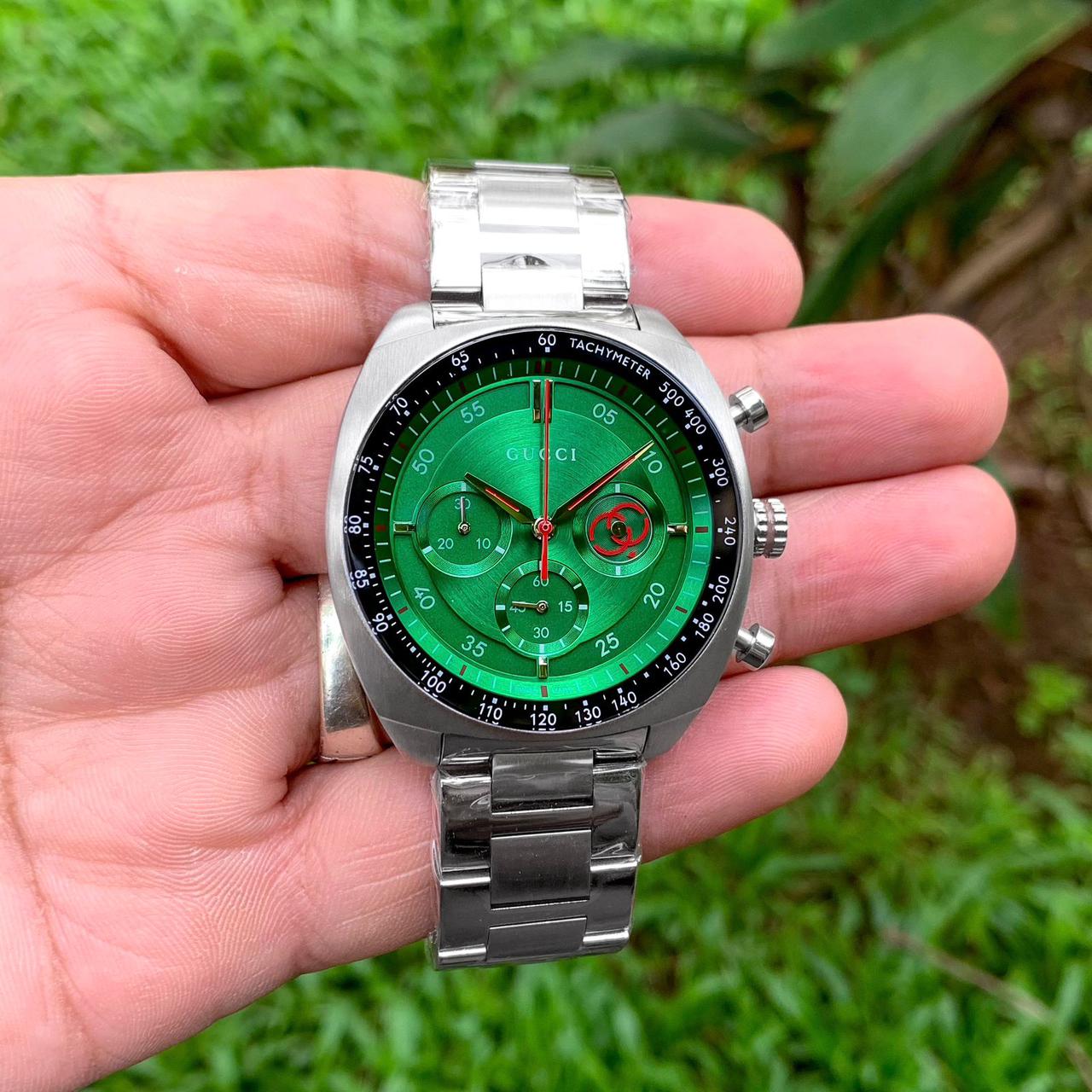 Gucci Interlocking Men's Stopwatch Chronograph Watch 41mm - Image 2