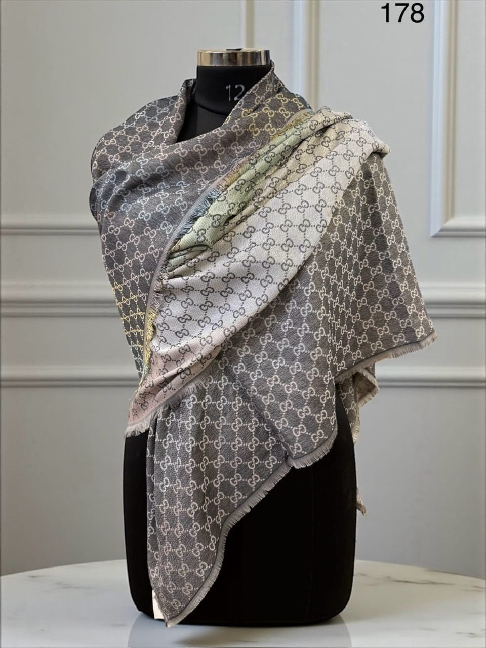 Gucci Latest Unisex Woolen Stole - Image 3