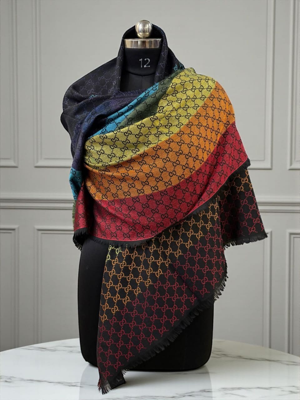 Gucci Latest Unisex Woolen Stole - Image 6