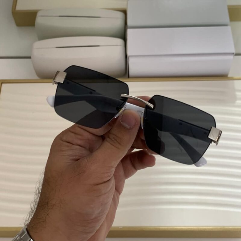 Maybach Unisex Rimless Sunglasses