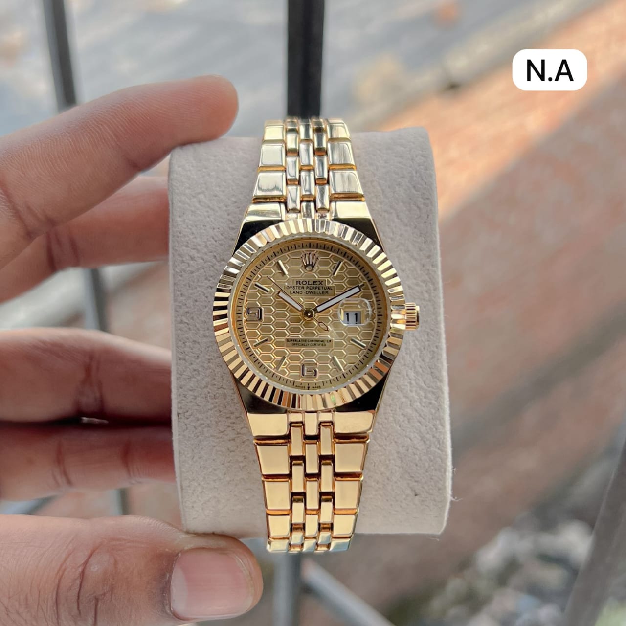 Rolex Oyster Perpetual Land-Dweller Women's Quartz Watches - Image 9