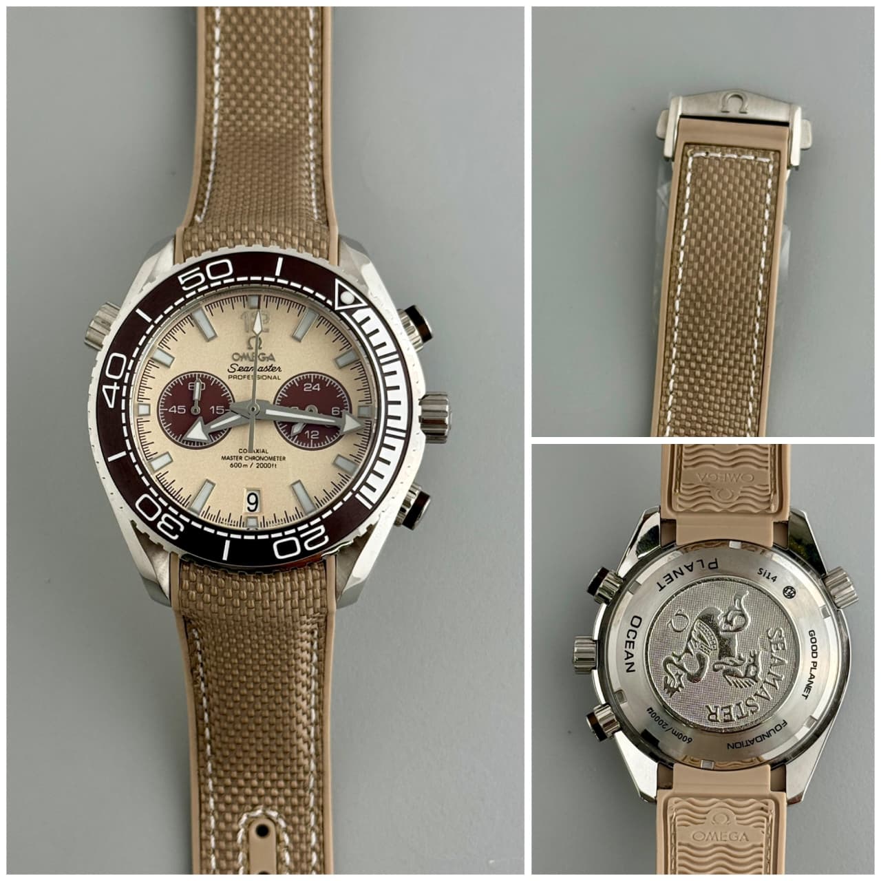 Omega Seamaster Planet Ocean 600M Men's 41mm Chronograph Watch