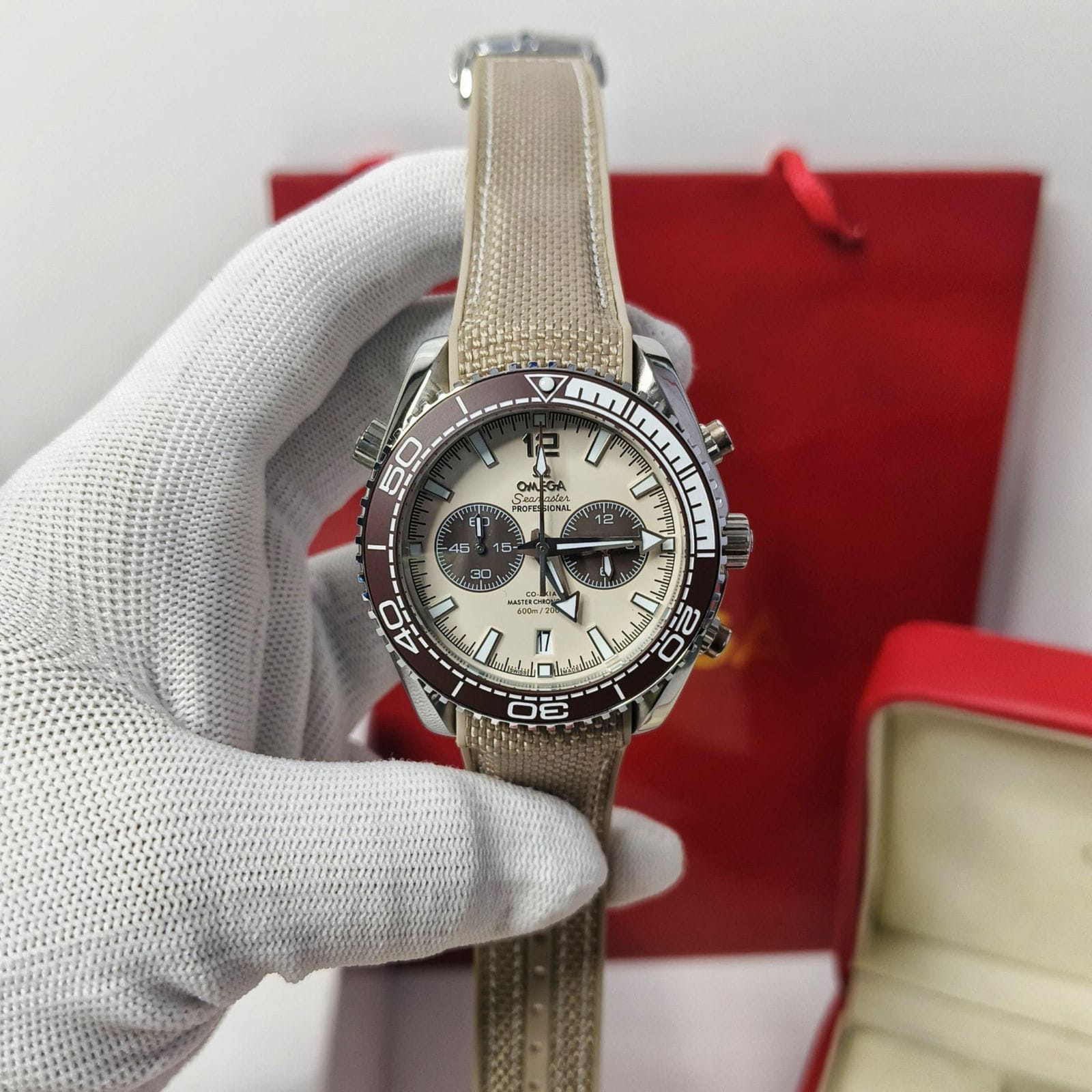 Omega Seamaster Planet Ocean 600M Men's 41mm Chronograph Watch - Image 2