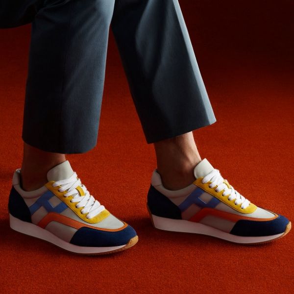 Hermes Low-Top Runner multi Color Men's Shoes - Image 3