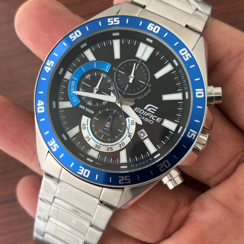 Casio Edifice EFV-620D–2A Men’s Solar Quartz Chronograph Watch