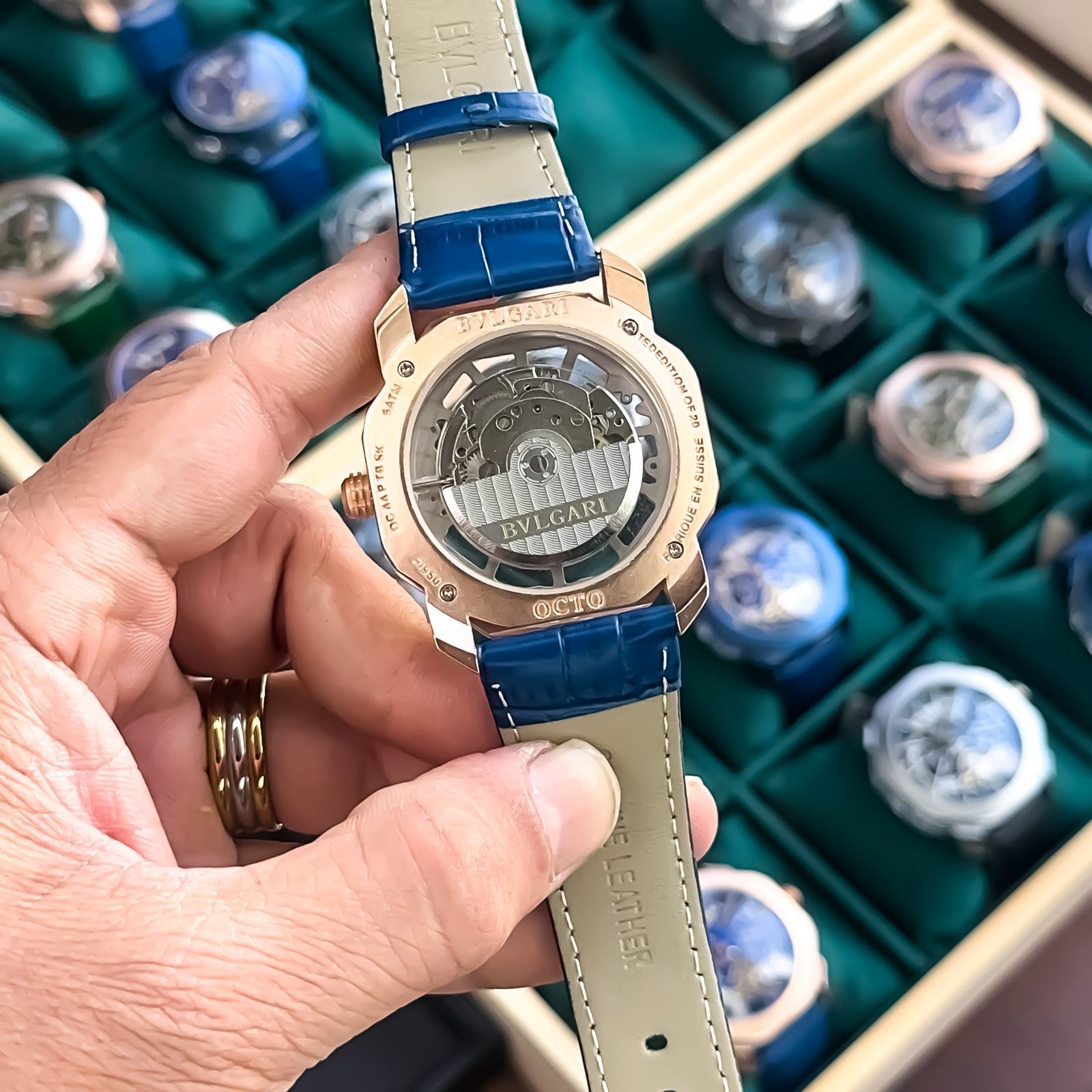 Bvlgari Octo Finissimo Skeleton 45mm Swiss Mechanical Men's Watch - Image 6