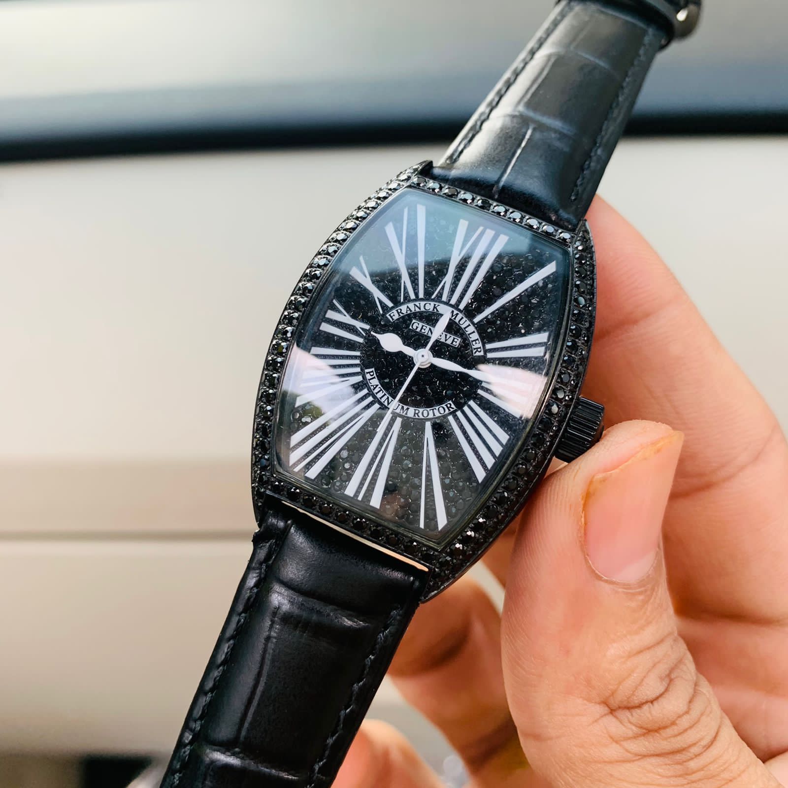 Franck Muller Limited Edition Black Diamond Women's Watch