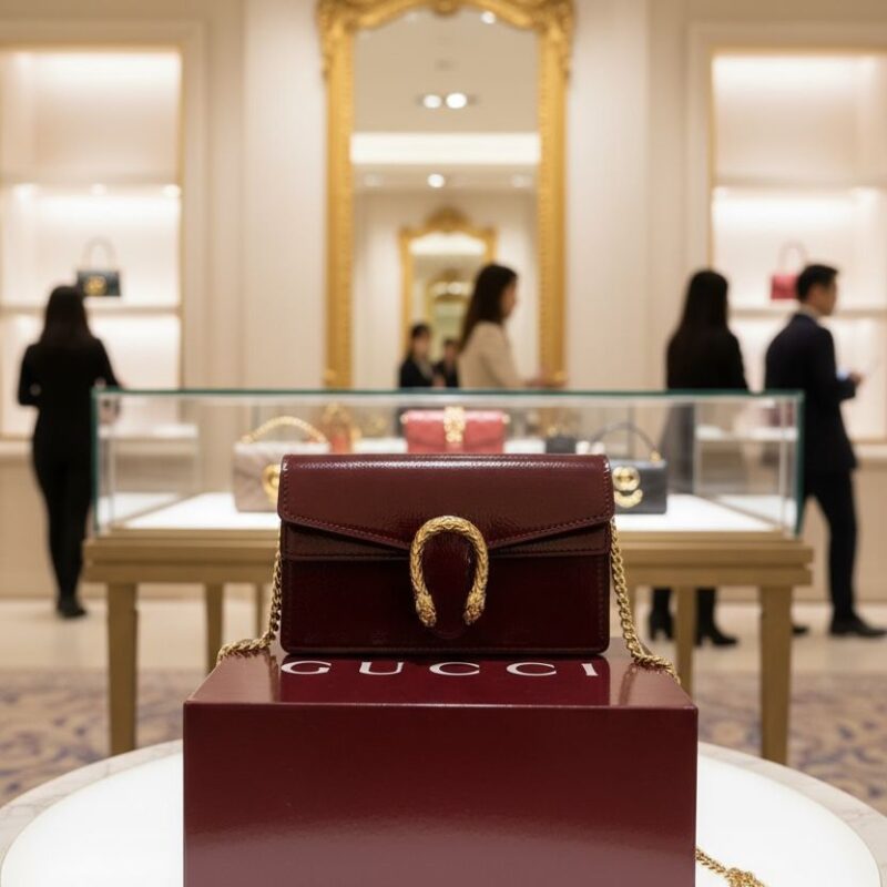 Gucci Mini Dionysus Genuine Women's Leather Bag