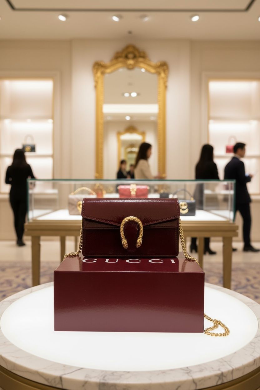 Gucci Mini Dionysus Genuine Women's Leather Bag