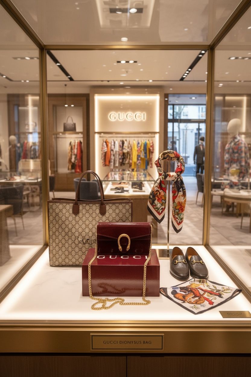 Gucci Mini Dionysus Genuine Women's Leather Bag - Image 3