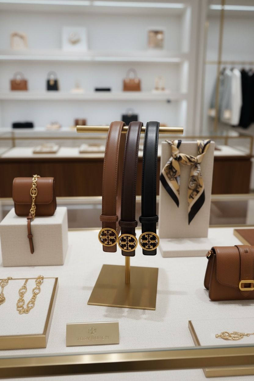 Tory Burch Authentic Women's Leather Belts - Image 3