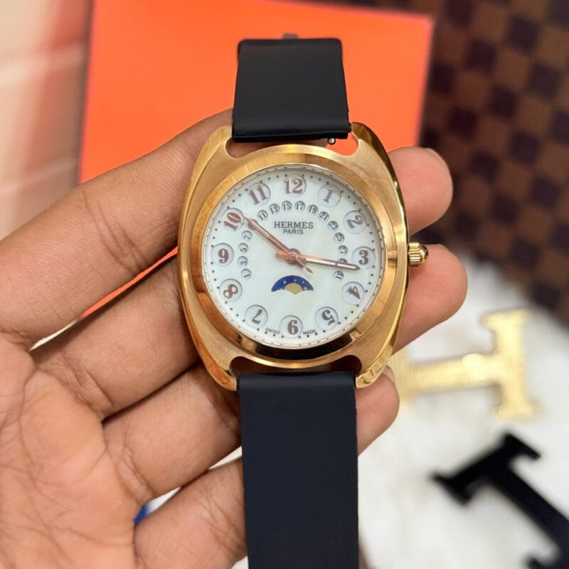 Hermès DR2770 Designer Moonphase Collection Men's Watches 39mm