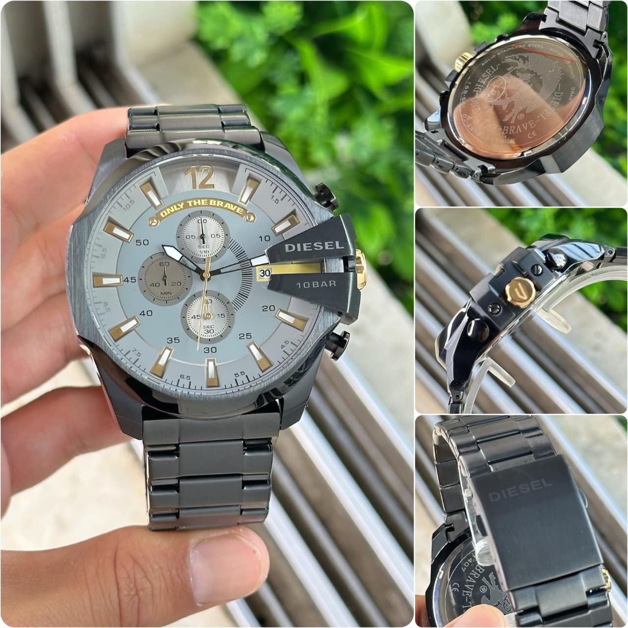 Diesel DZ4318 Mega Chief 10 bar Bold Men's Chronograph Watch 51mm - Image 2