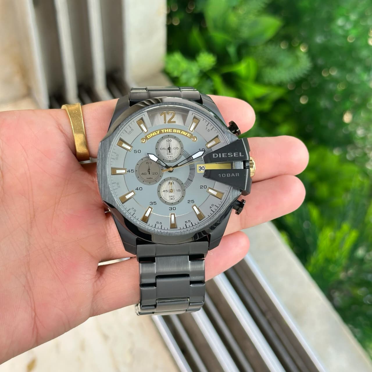 Diesel DZ4318 Mega Chief 10 bar Bold Men's Chronograph Watch 51mm