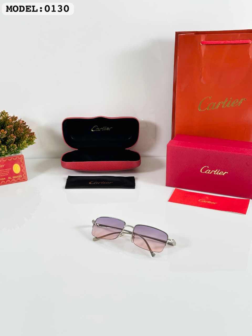 Cartier Unisex Sunglasses - Image 3