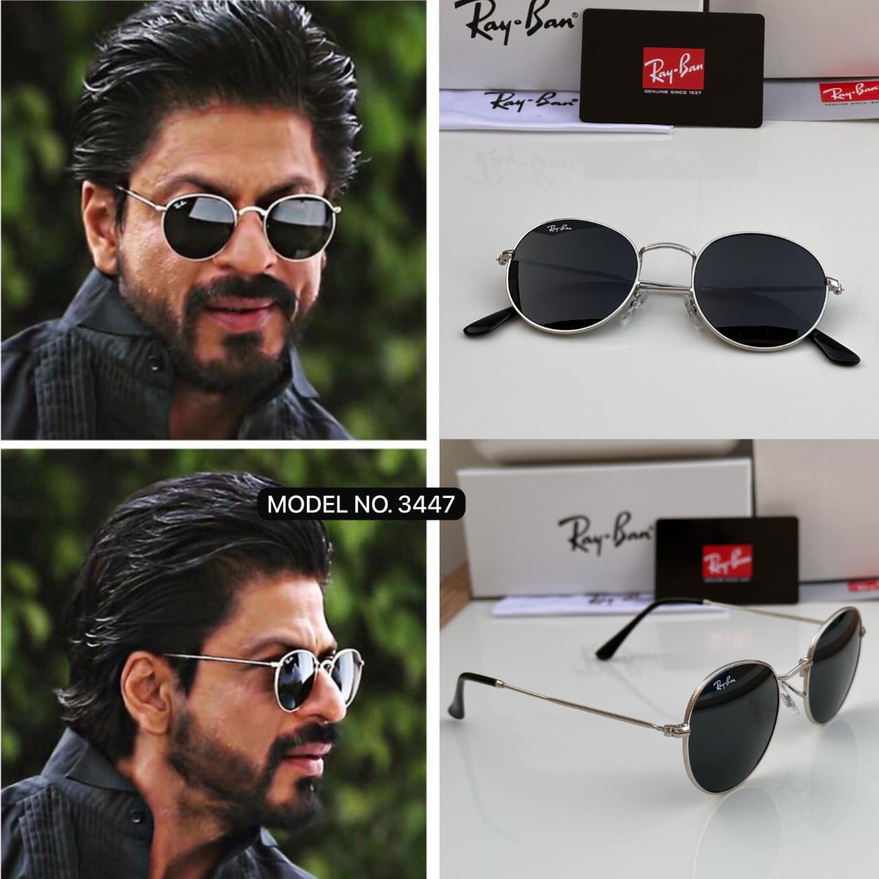 Ray-Ban Tech Unisex Sunglasses Round Classic - Image 7