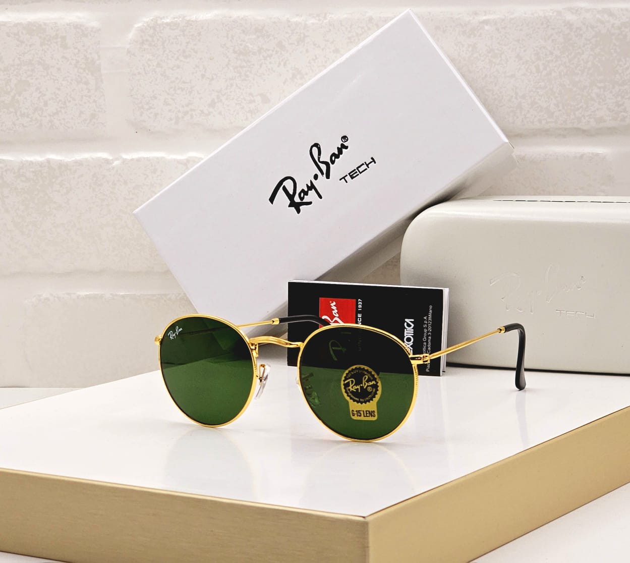 Ray-Ban Tech Unisex Sunglasses Round Classic - Image 3