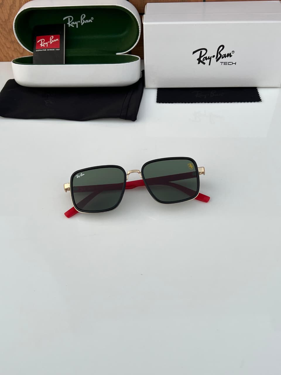 Ray-Ban Tech Ferrari Edition Men's Sunglasses - Image 3