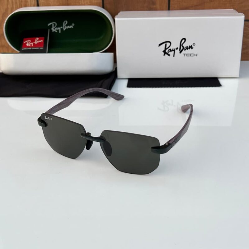 Ray-Ban Tech Rimless Square Unisex Sunglasses
