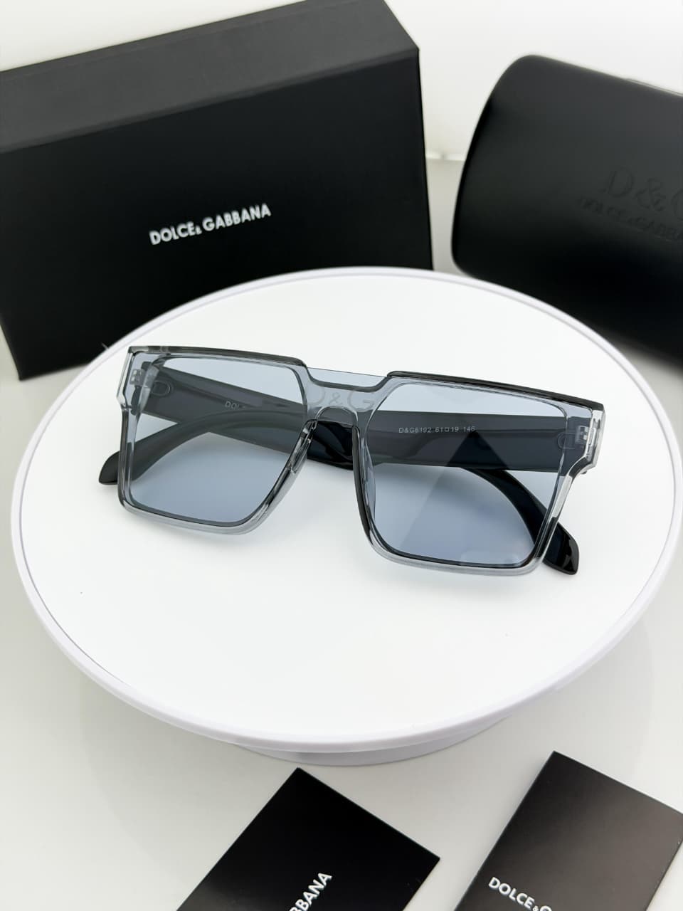 Dolce & Gabbana Square Unisex Sunglasses - Image 3