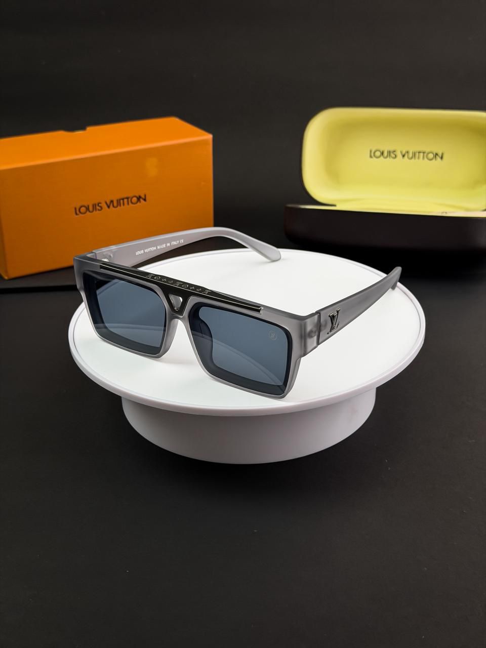 Louis Vuitton (LV) Square Unisex Sunglasses