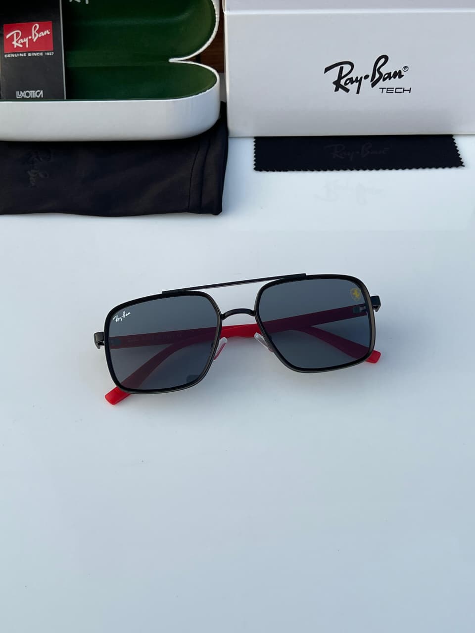 Ray-Ban Tech Ferrari Edition Men's Sunglasses - Image 2