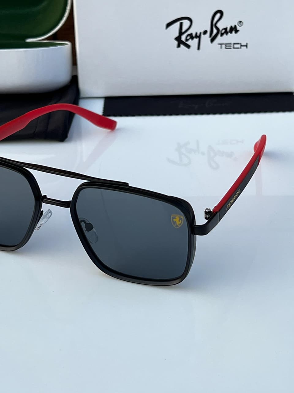 Ray-Ban Tech Ferrari Edition Men's Sunglasses - Image 5