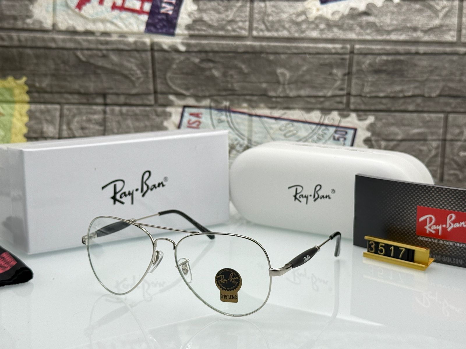 Ray-Ban Aviator Men's Sunglasses - Image 5