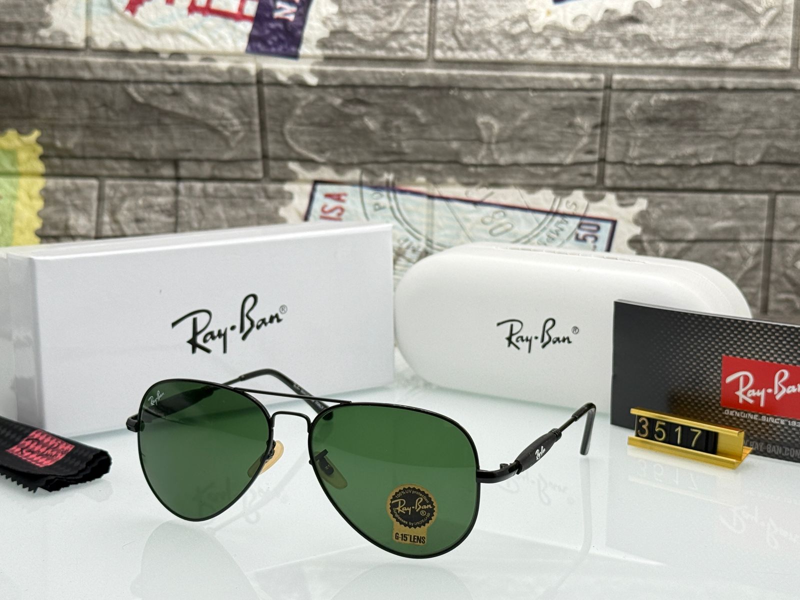 Ray-Ban Aviator Men's Sunglasses - Image 8