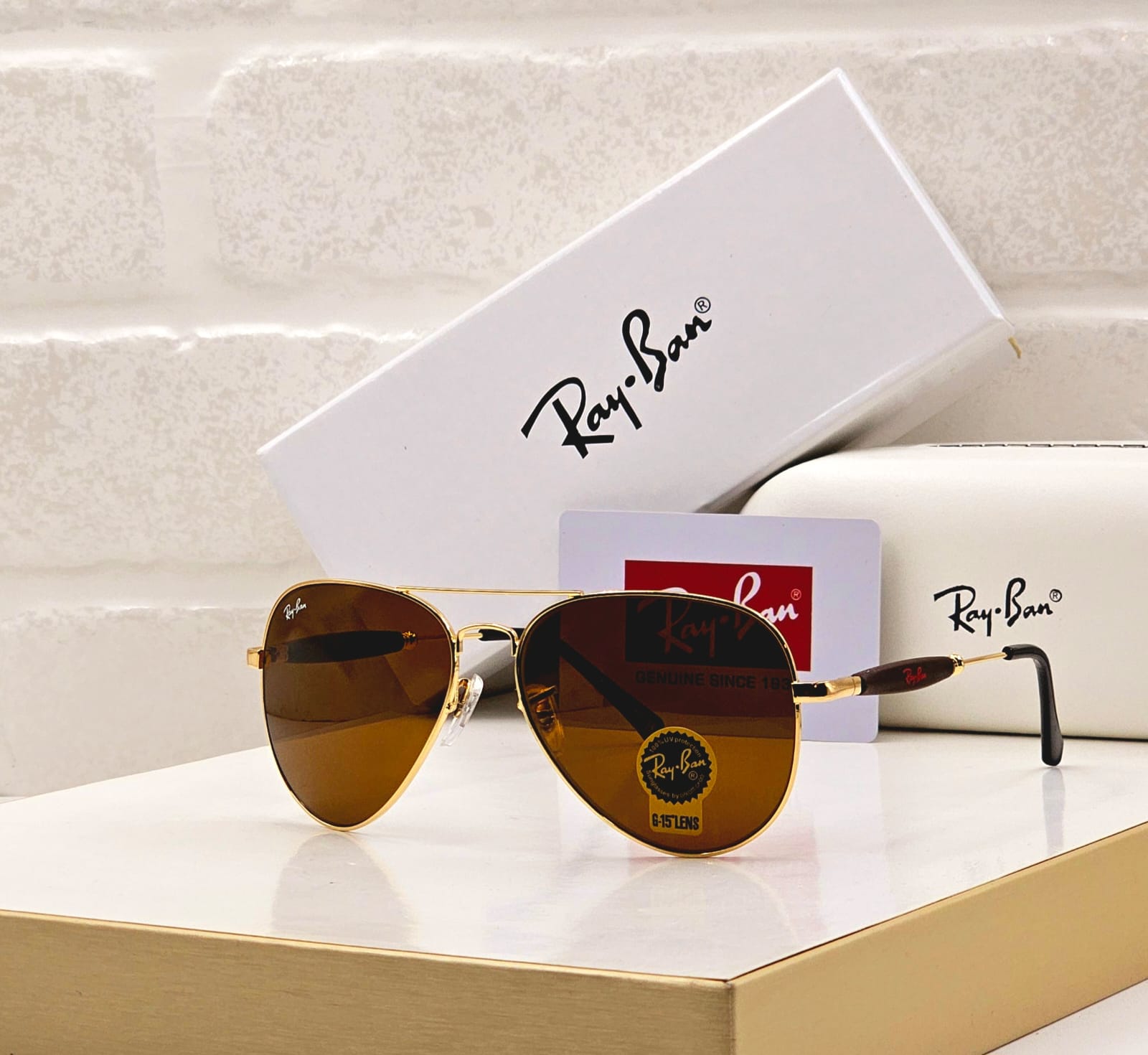Ray-Ban Aviator Men's Sunglasses - Image 2