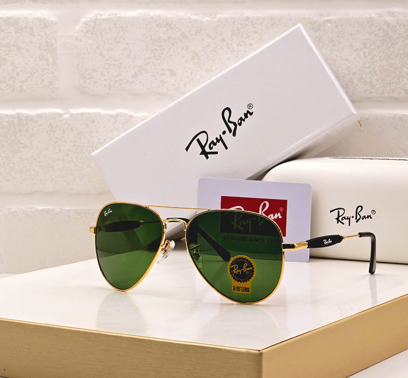 Ray-Ban Aviator Men's Sunglasses - Image 6