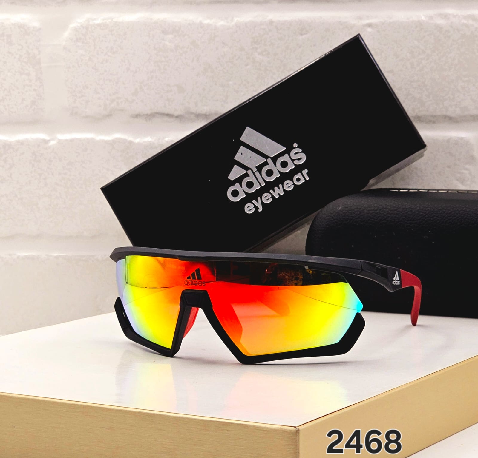 Adidas Sports Shield Unisex Sunglasses - Image 4