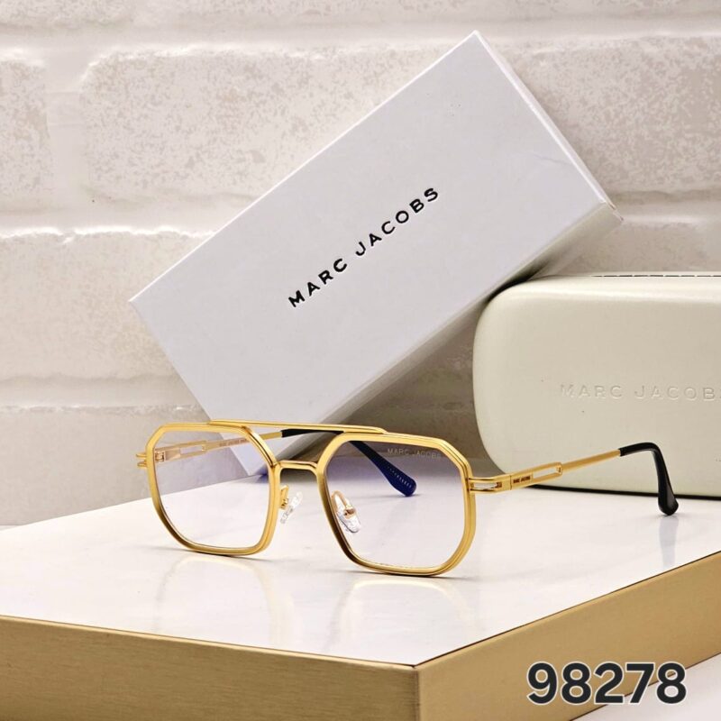 Marc Jacobs Square & Geometric Unisex Sunglasses