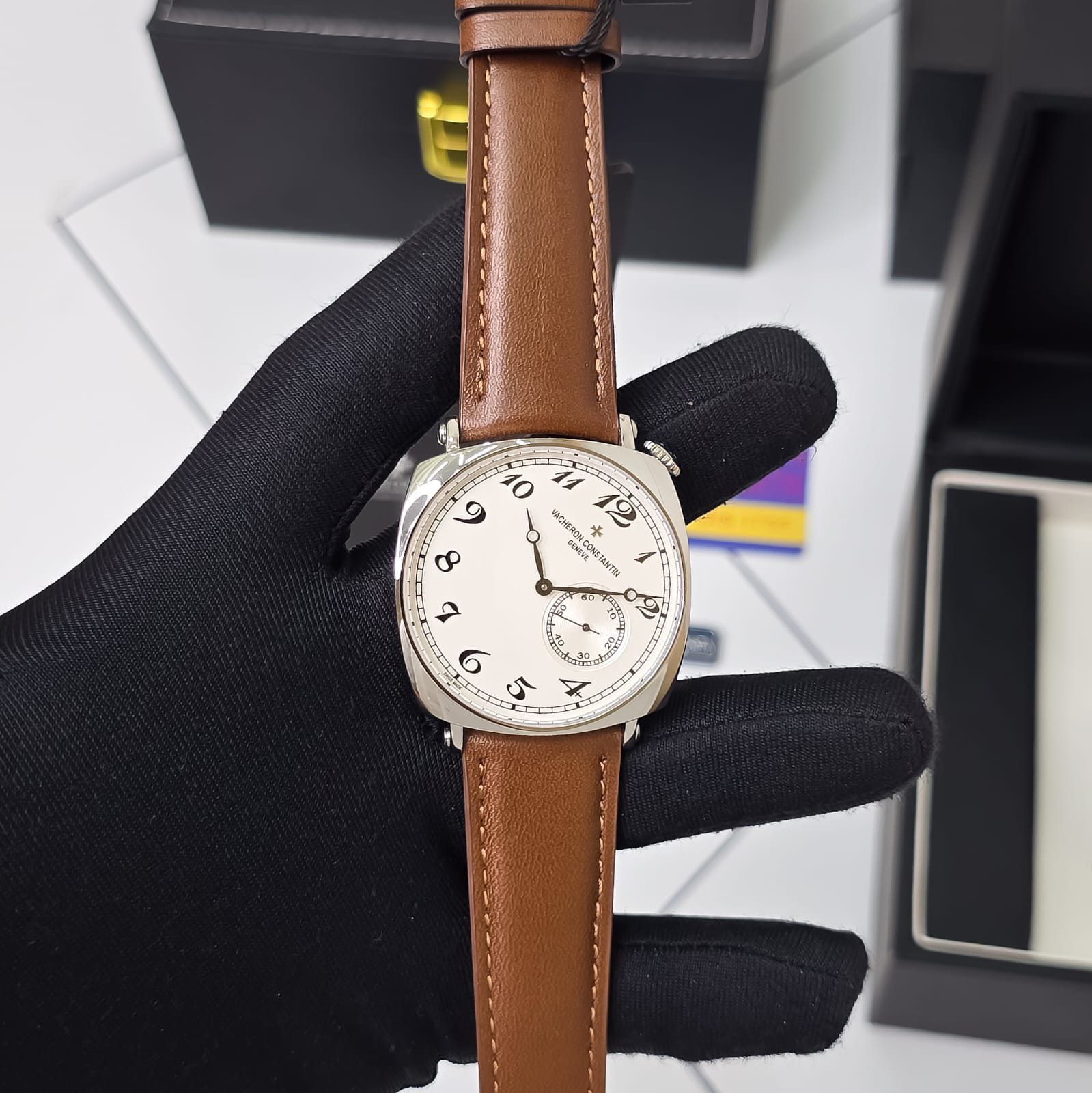 Vacheron Constantin Historiques American 1921 (82035/000G-B735) Swiss-ETA Automatic Men's Watch - Image 2