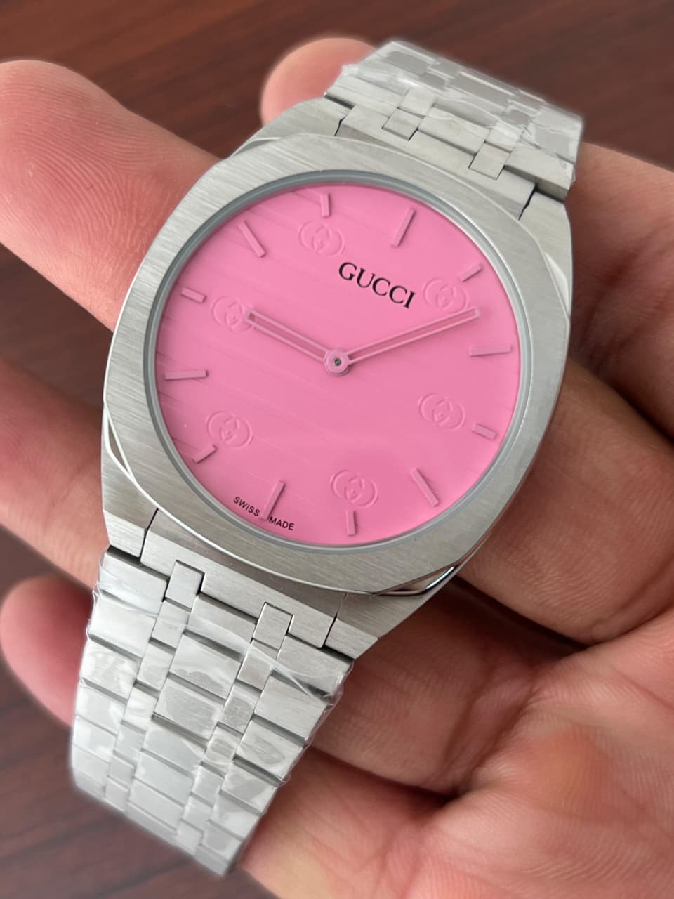 Gucci 25H 38mm Stainless Steel Quartz (YA163409) Men's Watches - Image 9