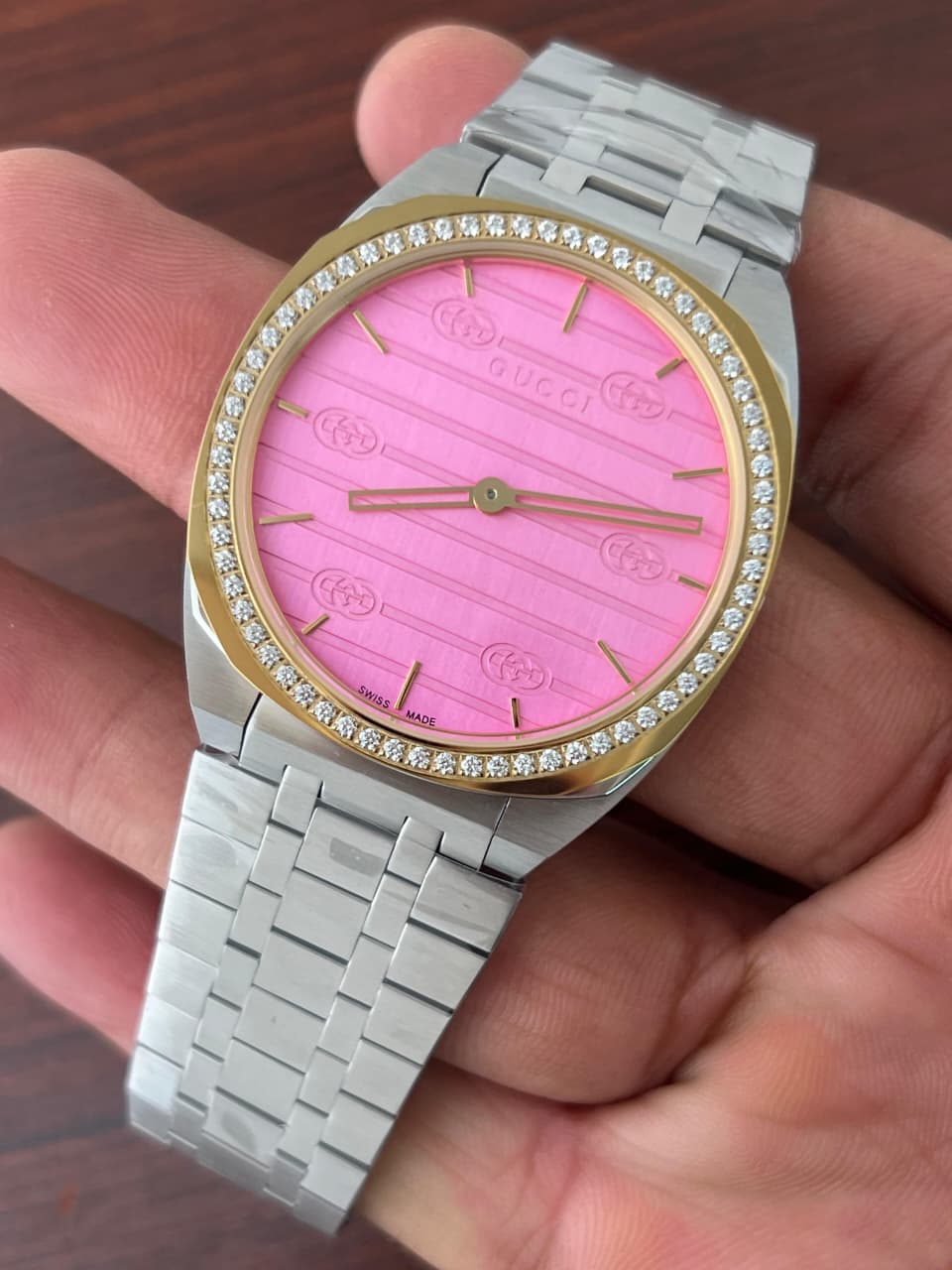 Gucci 25H 38mm Stainless Steel Quartz (YA163409) Men's Watches - Image 4