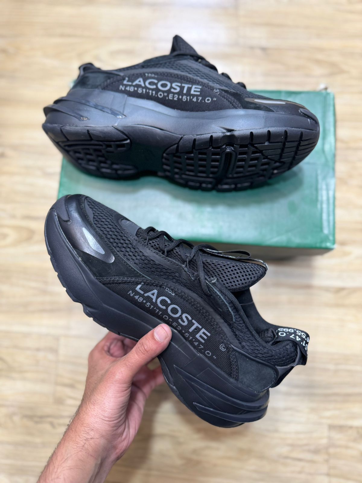 Lacoste audyssor chunky Technical Runner Men's Shoes - Image 3