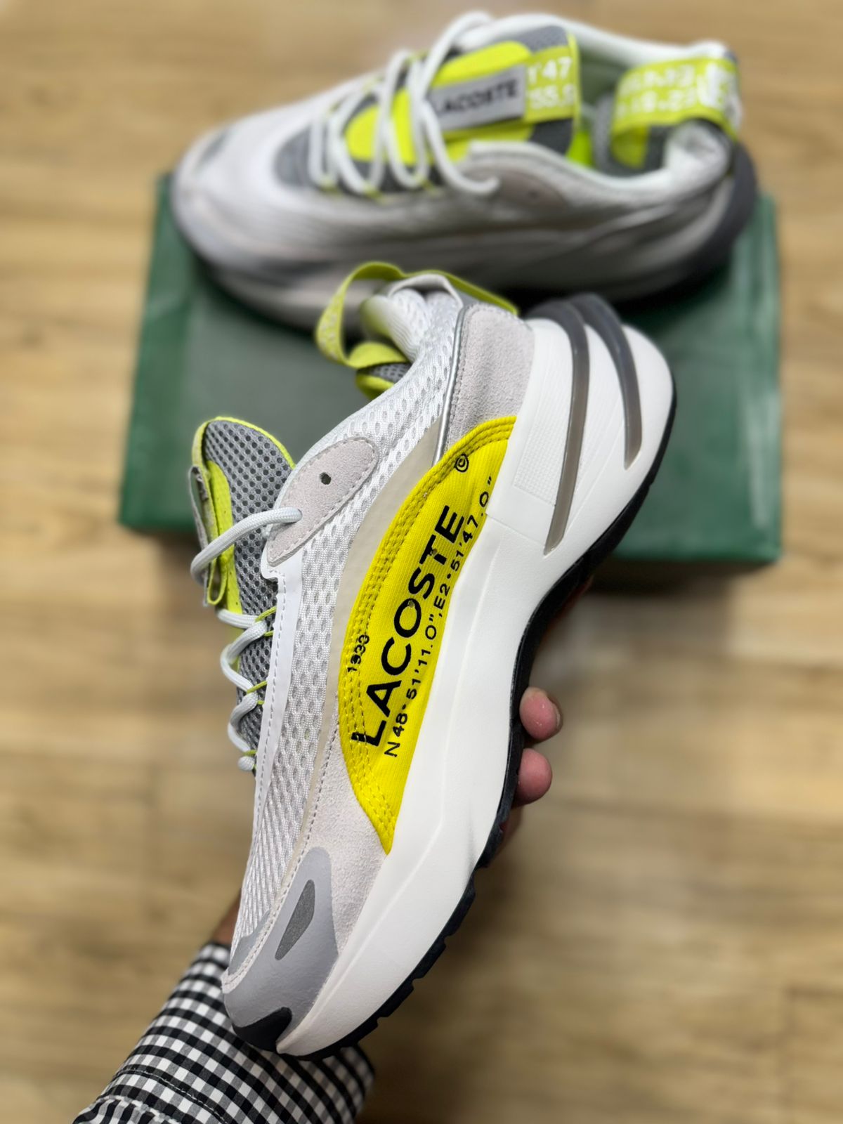 Lacoste audyssor chunky Technical Runner Men's Shoes - Image 2