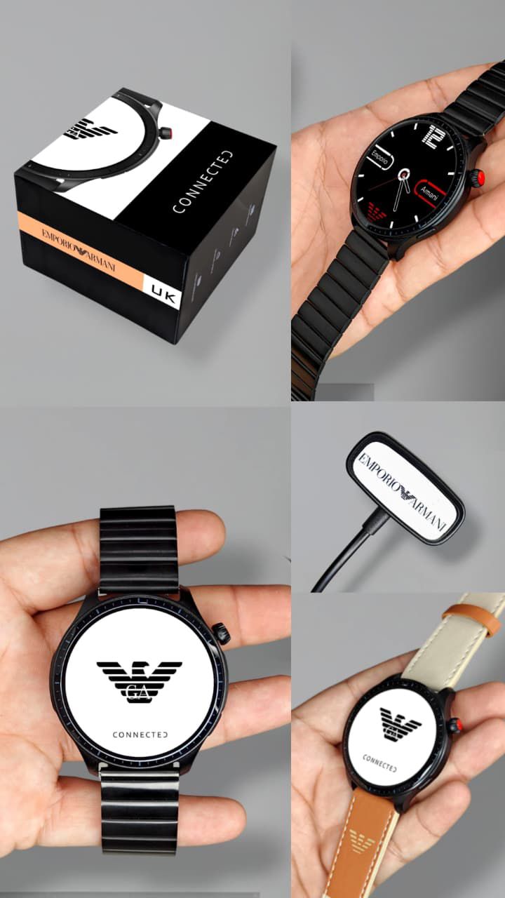Emporio Armani Connected Smartwatch 2025 Dual Belt Edition - Image 8
