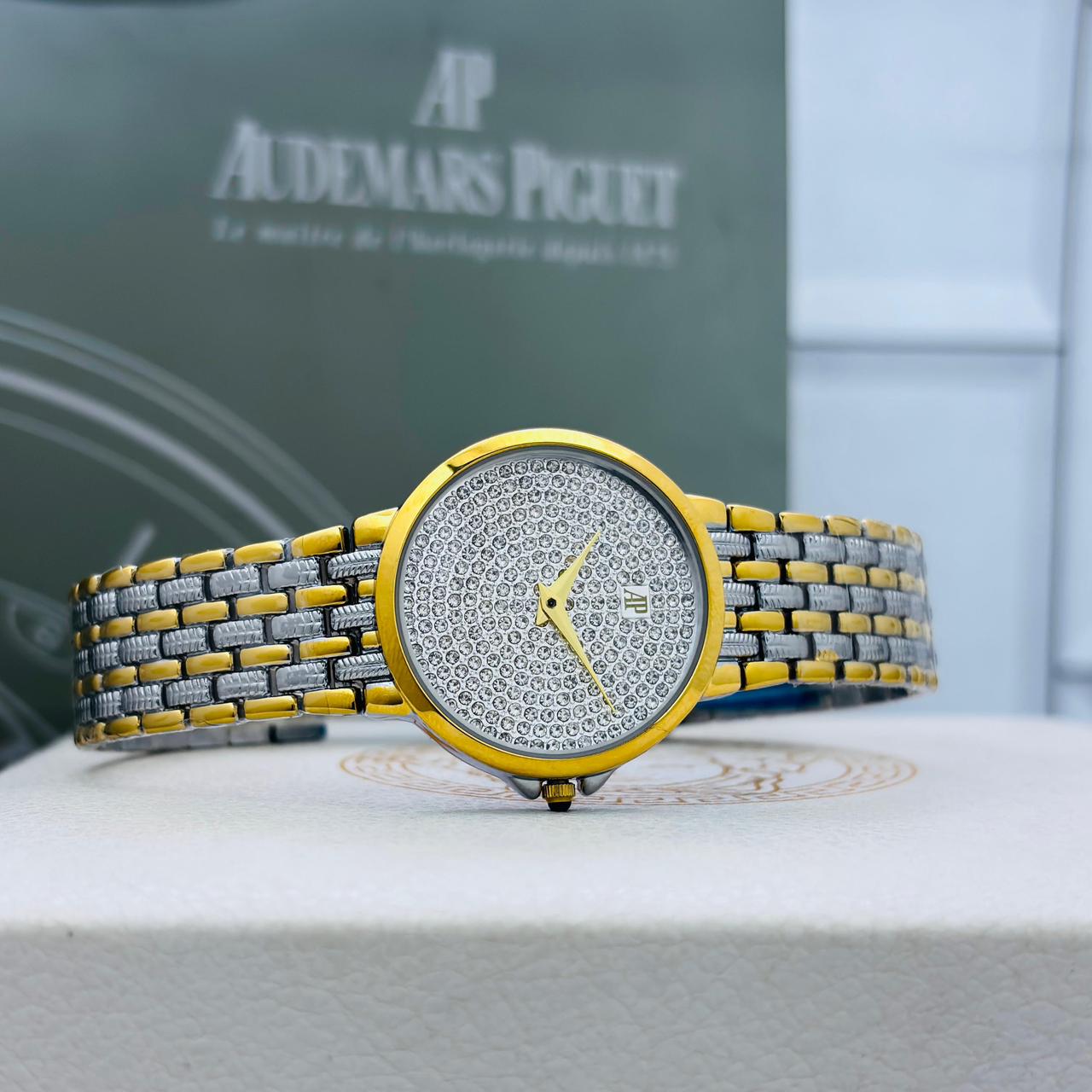 Audemars Piguet Slim Diamond studded Women's Watch 31mm - Image 2