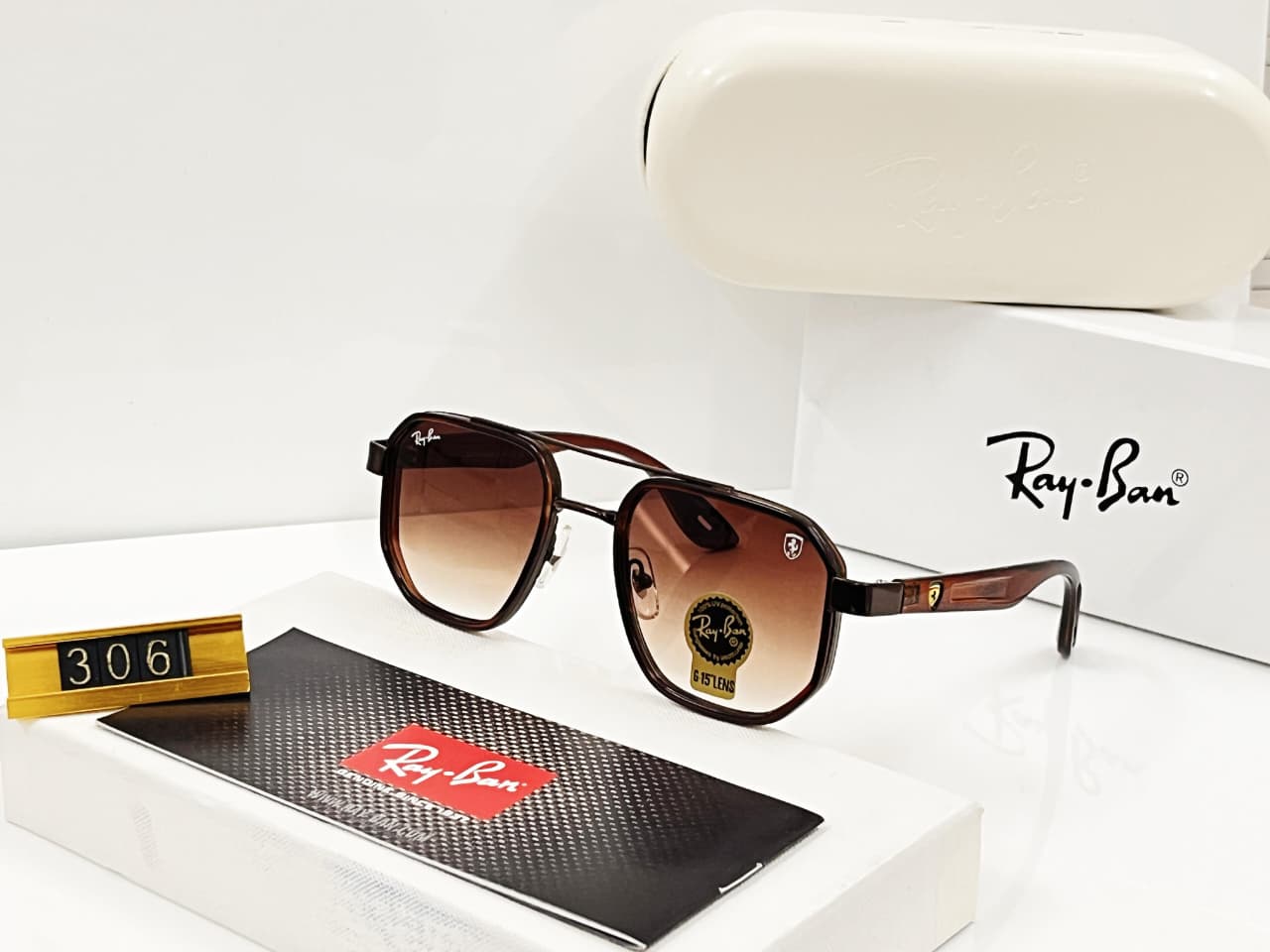 Ray-Ban Men's Flat-Top Sunglasses - Image 2