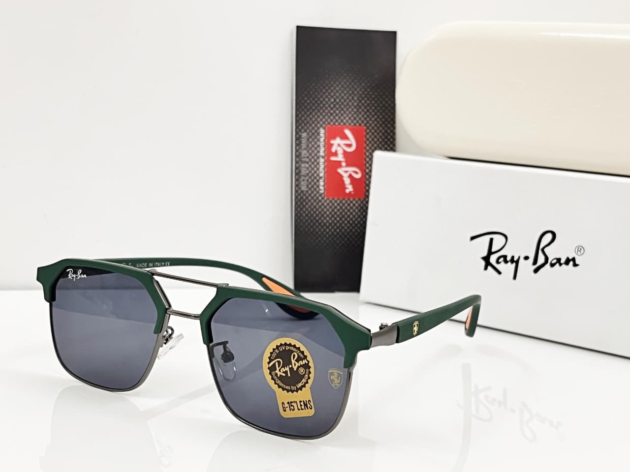Ray-Ban Men's Square Aviator Eyeglasses & Sunglasses - Image 2