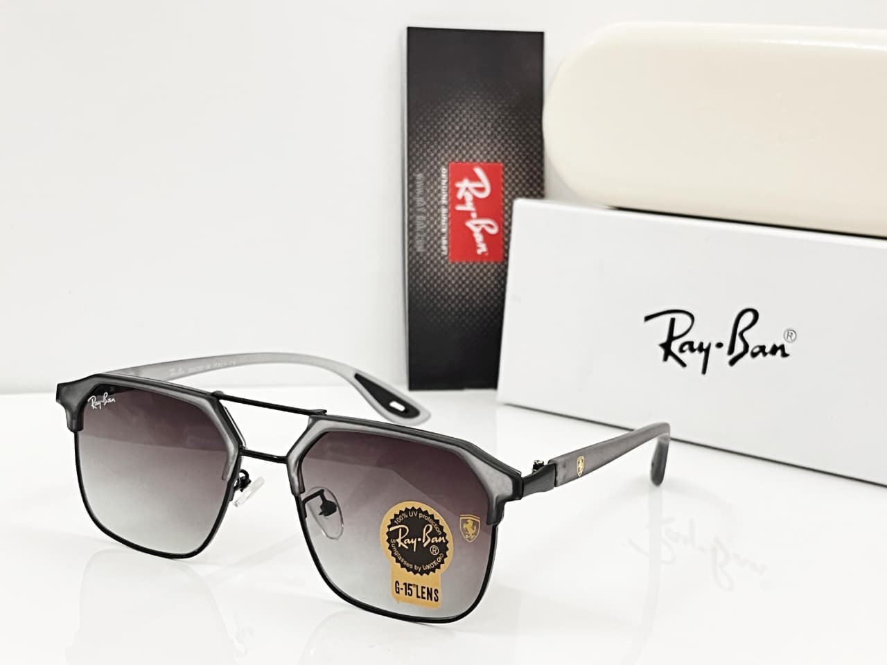 Ray-Ban Men's Square Aviator Eyeglasses & Sunglasses