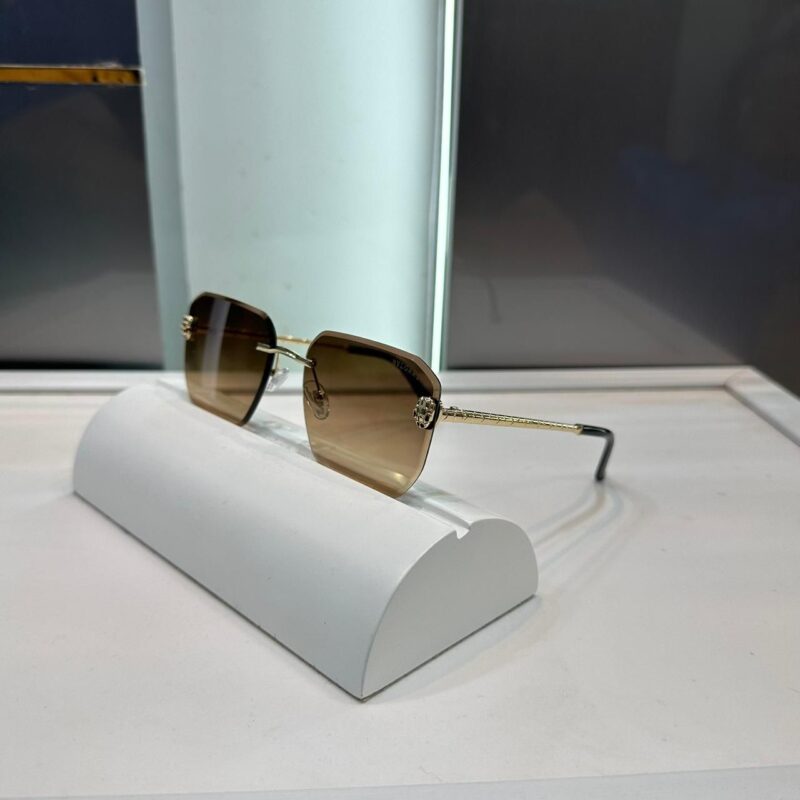 Bvlgari Unisex Rimless Sunglasses