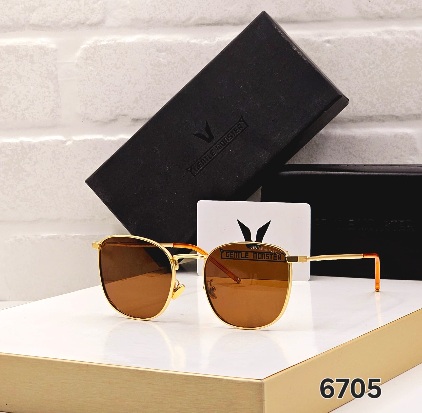 Gentle Monster Unisex Metal Sunglasses