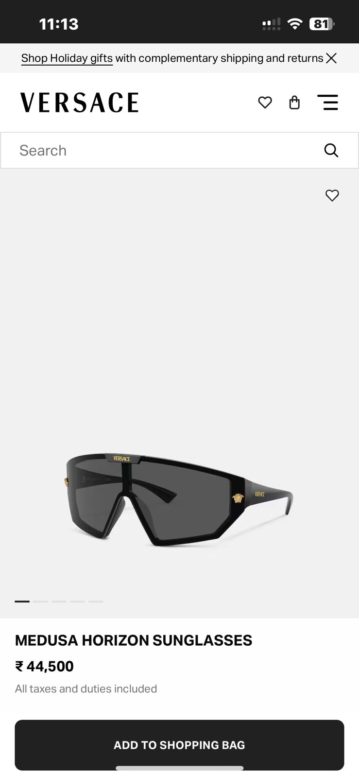 Versace Medusa Horizon Women’s Sunglasses - Image 5