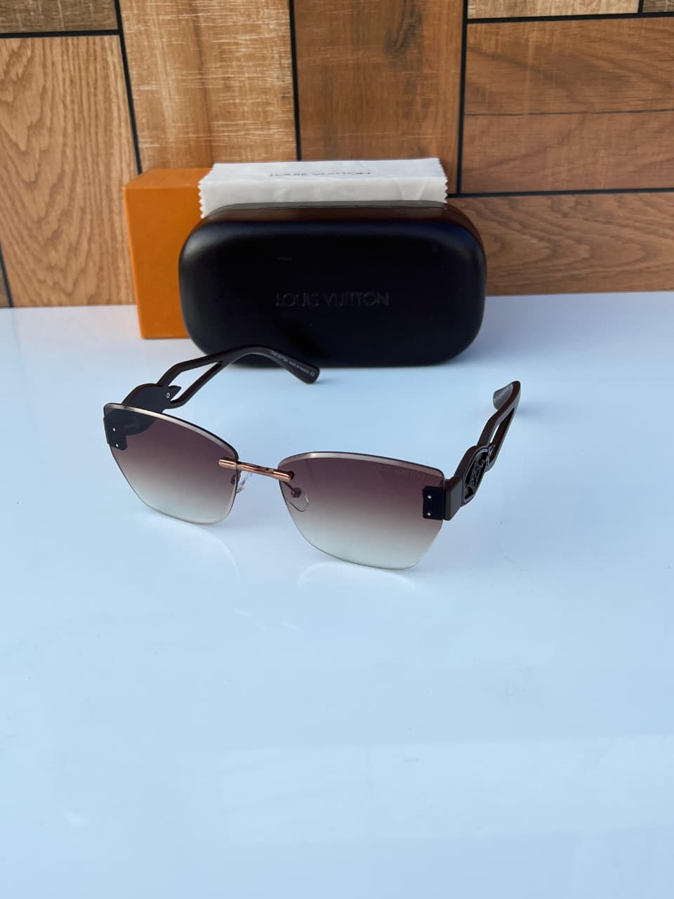 Louis Vuitton Unisex Rimless Sunglasses